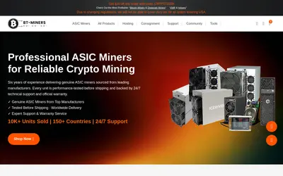 Website screenshot of Company (2026-04-29)