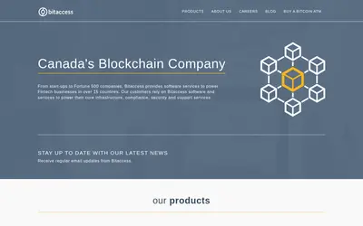 Website screenshot of Company (2026-04-29)