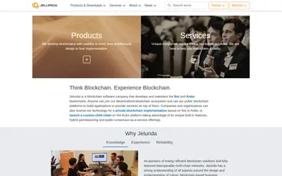 Website screenshot of Company (2026-04-29)