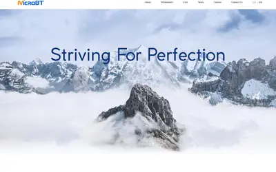 Website screenshot of Company (2026-04-29)