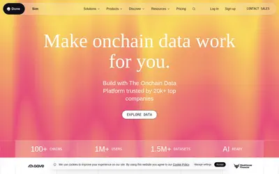 Website screenshot of Company (2026-04-29)