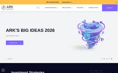 Website screenshot of Company (2026-04-29)