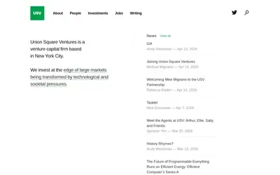 Website screenshot of Company (2026-04-29)