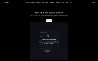 Website screenshot of Company (2026-04-29)
