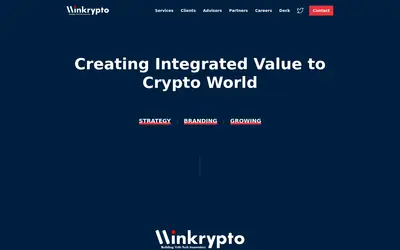 Website screenshot of Company (2026-04-29)