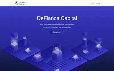 Website screenshot of Company (2026-04-29)