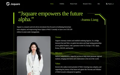 Website screenshot of Company (2026-04-29)