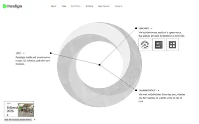 Website screenshot of Company (2026-04-29)