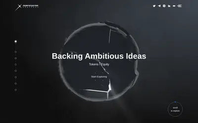 Website screenshot of Company (2026-04-29)