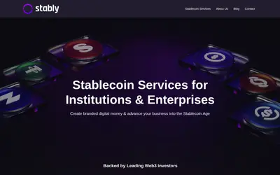 Website screenshot of Company (2026-04-29)
