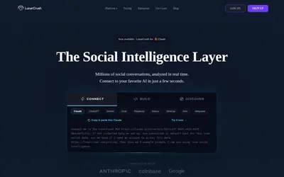 Website screenshot of Company (2026-04-29)