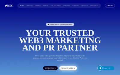 Website screenshot of Company (2026-04-29)