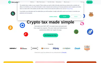 Website screenshot of Company (2026-04-29)