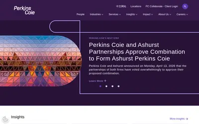 Website screenshot of Company (2026-04-29)