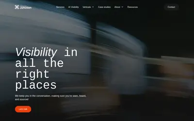 Website screenshot of Company (2026-04-29)