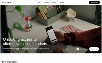 Website screenshot of Company (2026-04-29)