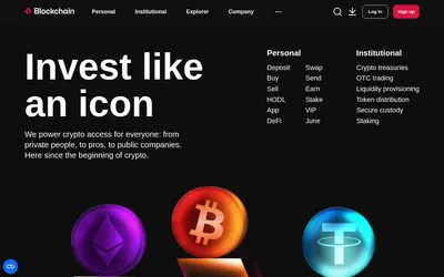 Website screenshot of Company (2026-04-29)