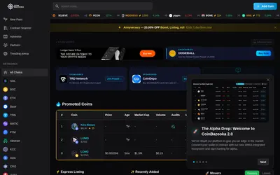 Website screenshot of Company (2026-04-29)