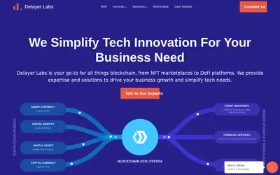 Website screenshot of Company (2026-04-29)