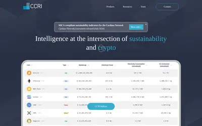Website screenshot of Company (2026-04-29)