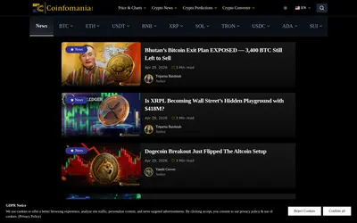 Website screenshot of Company (2026-04-29)