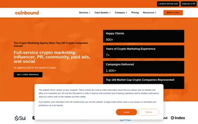 Website screenshot of Company (2026-04-29)