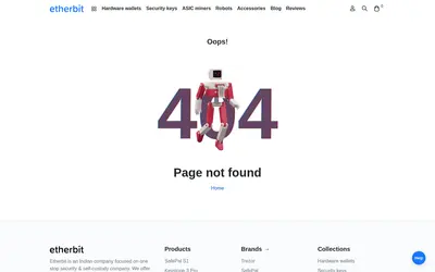 Website screenshot of Company (2026-04-29)