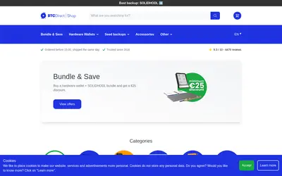 Website screenshot of Company (2026-04-29)