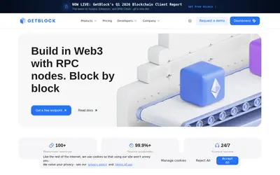 Website screenshot of Company (2026-04-29)