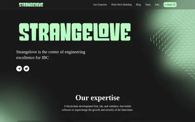 Website screenshot of Company (2026-04-29)