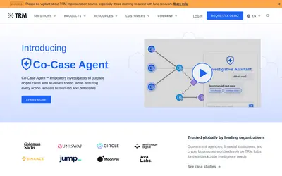Website screenshot of Company (2026-04-29)