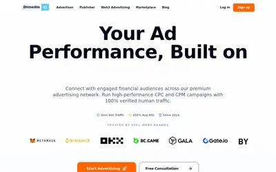 Website screenshot of Company (2026-04-29)