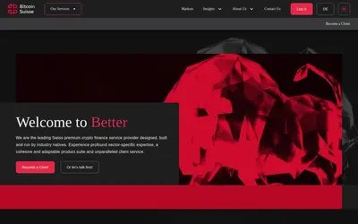 Website screenshot of Company (2026-04-29)
