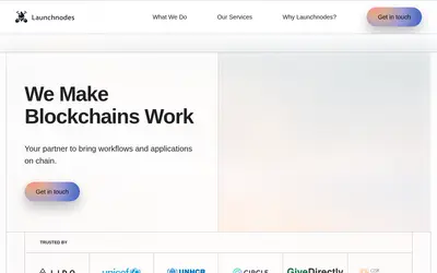 Website screenshot of Company (2026-04-29)