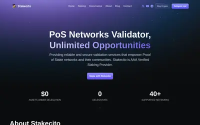 Website screenshot of Company (2026-04-29)