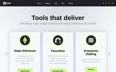 Website screenshot of Company (2026-04-29)