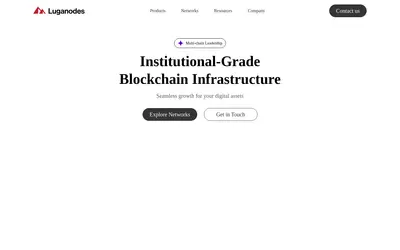 Website screenshot of Company (2026-04-29)