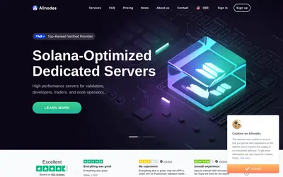 Website screenshot of Company (2026-04-29)
