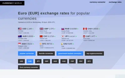 Website screenshot of Company (2026-04-29)