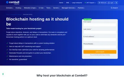 Website screenshot of Company (2026-04-29)