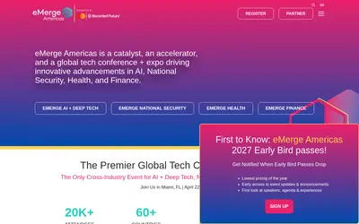Website screenshot of Company (2026-04-29)