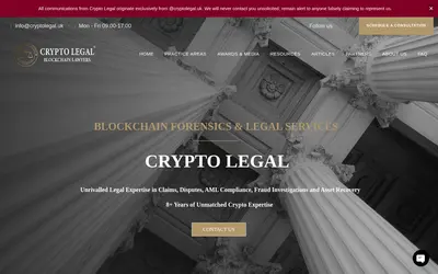 Website screenshot of Company (2026-04-29)
