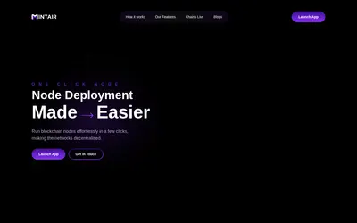 Website screenshot of Company (2026-04-29)