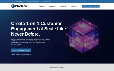 Website screenshot of Company (2026-04-29)