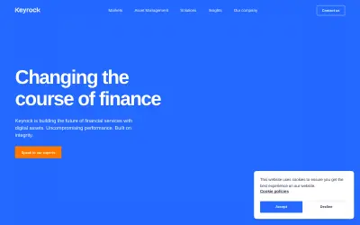 Website screenshot of Company (2026-06-21)