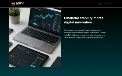 Website screenshot of Company (2026-06-21)
