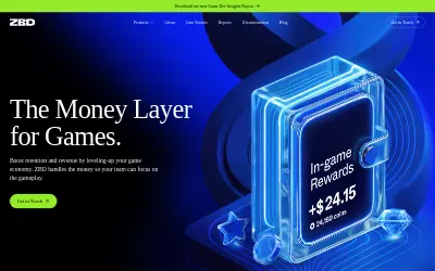 Website screenshot of Company (2026-06-21)