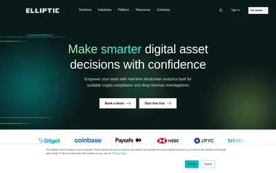 Website screenshot of Company (2026-04-29)