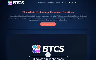 Website screenshot of Company (2026-04-29)