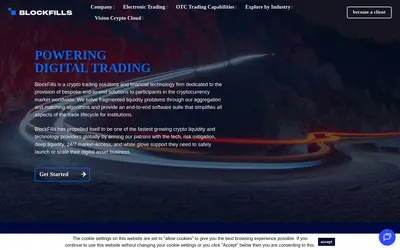 Website screenshot of Company (2026-04-29)